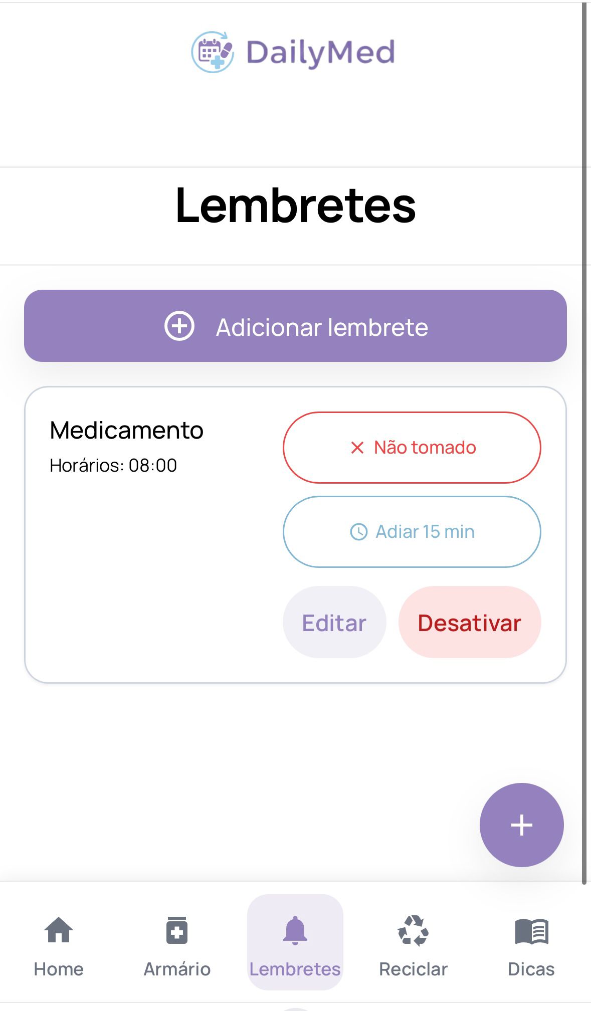 Lembretes 1